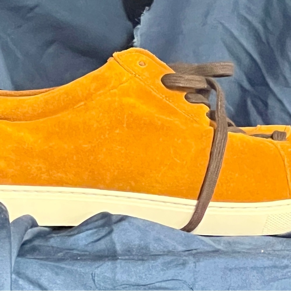 Allen Edmonds Courtside Suede Laceup Sneaker - Tan Sneakers for Men